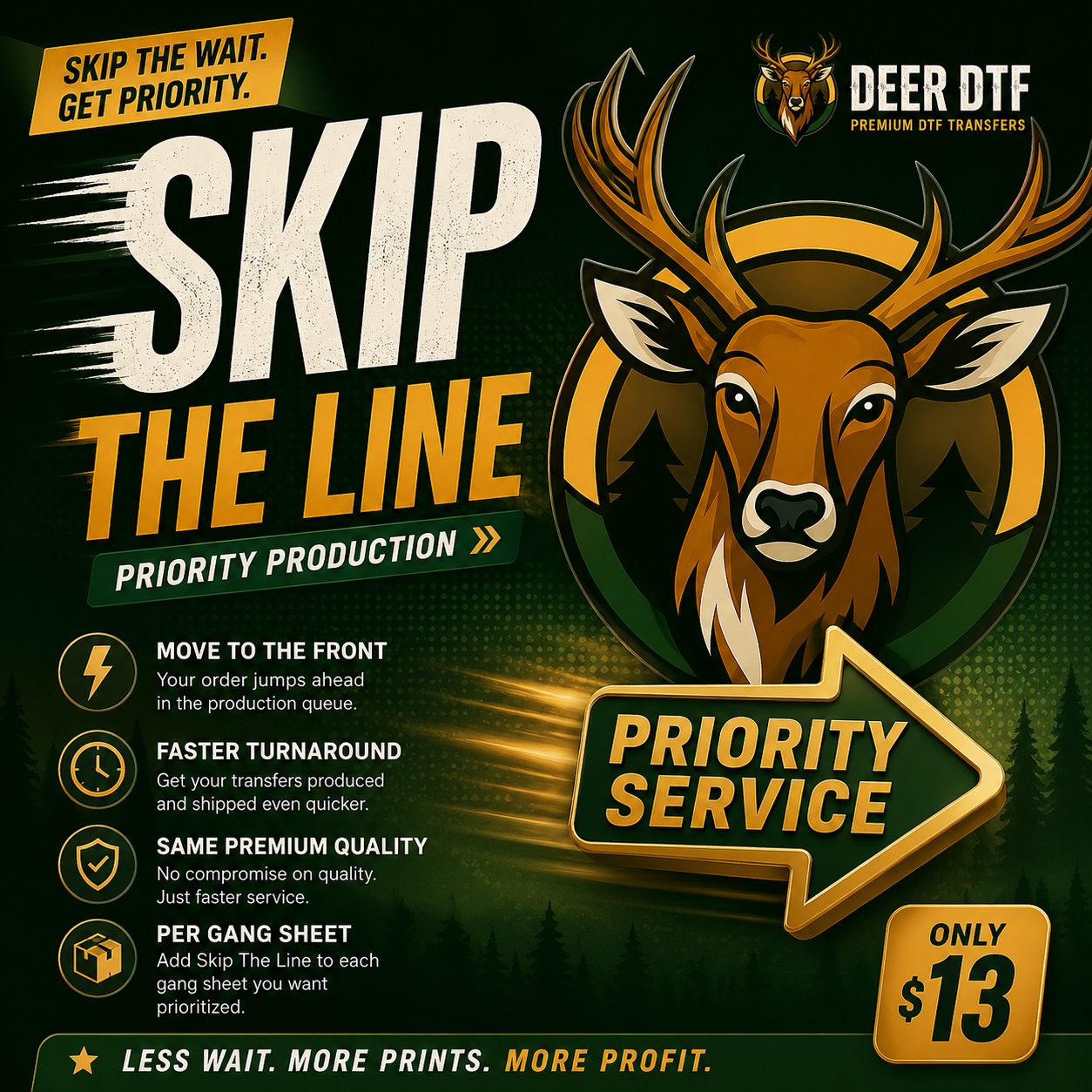 Skip The Line Printing!